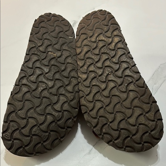BIRKENSTOCK Brown Leather Sandals - Picture 5 of 6